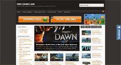 Desktop Screenshot of freegamesaim.com